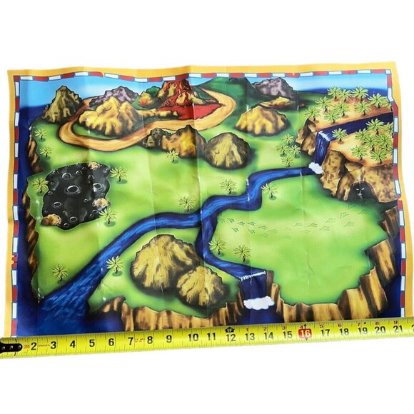 Jurassic Dinosaur Zoo Animal Figures Play Set with Mat 50+ PCS Realistic - Picture 14 of 14